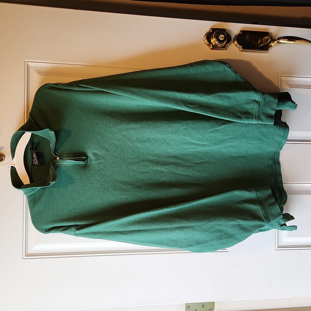 Jos. A. Bank Quarter Zip Sweater Size 2XB Color Green